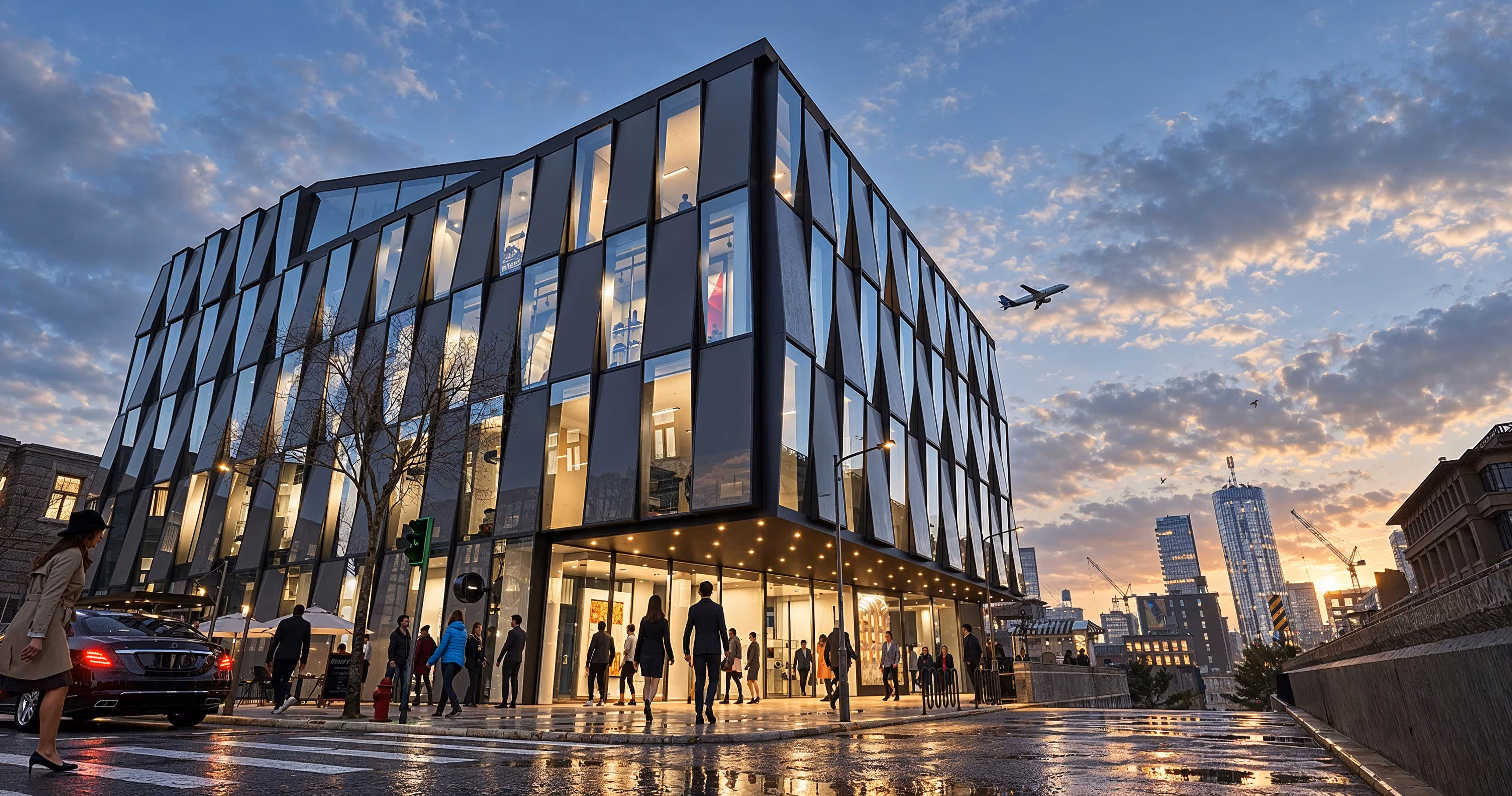 Urban Mixed-Use Building